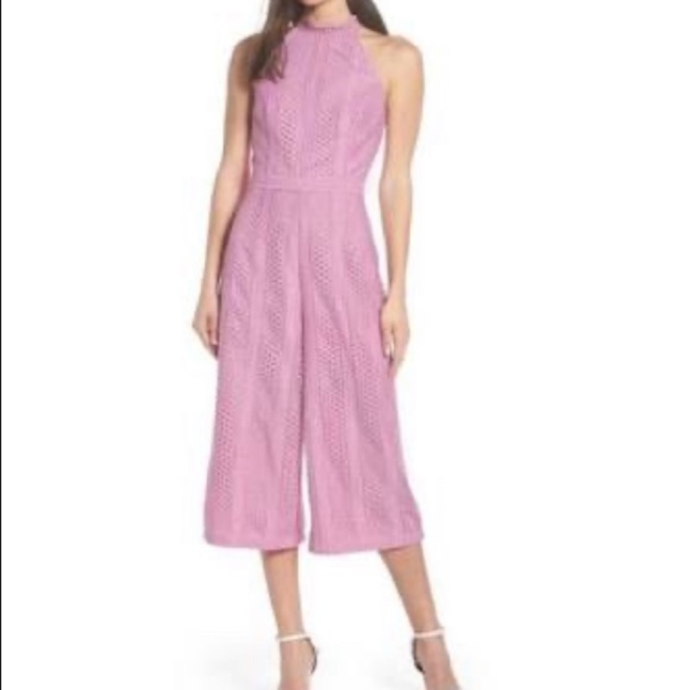 Chelsea 28 Nordstrom pink lace jumper